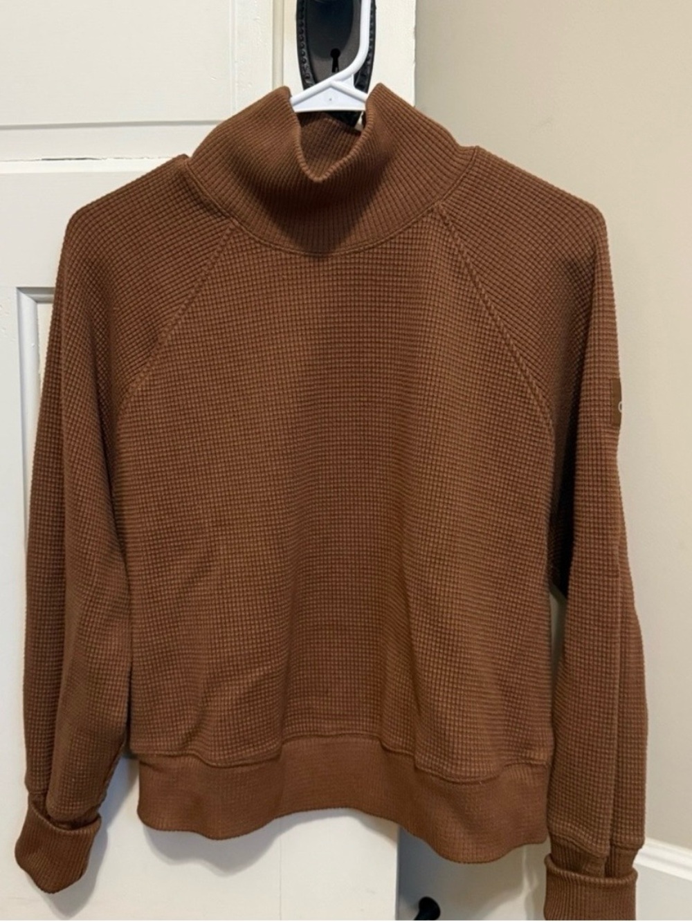 Alo weekend waffle long sleeve- S